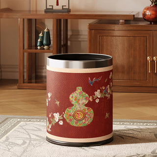 Traditioneller orientalischer Abfalleimer aus Blumenkürbis - image 0