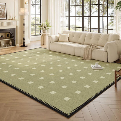 Grüner Teppich mit Karomuster - Grün - 160cm x 230cm - image 0