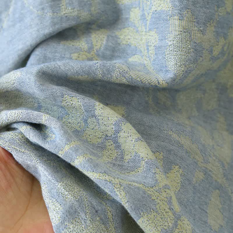 Pyjama-Set aus Baumwolle mit orientalischem Blumenmuster - image 11
