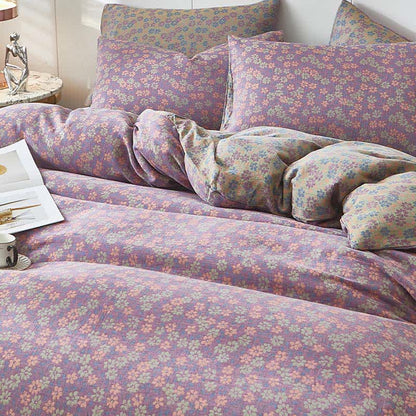 Bettwäsche aus Baumwoll-Doppelgaze mit zartem Cottage-Blumenmuster - image 3