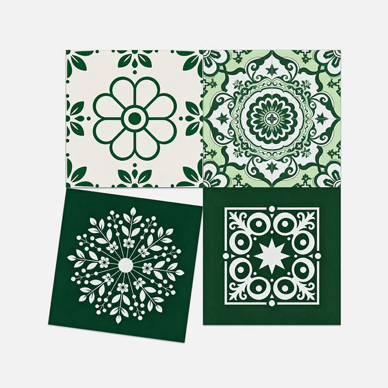Retro-Blumen-Wandtattoo zum Abziehen und Aufkleben (24 Stück) - image 11