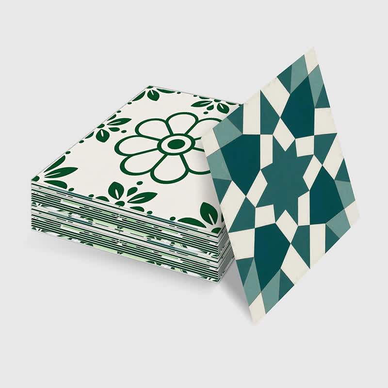 Retro-Blumen-Wandtattoo zum Abziehen und Aufkleben (24 Stück) - image 9