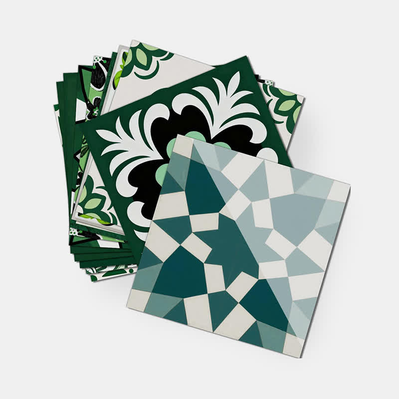 Retro-Blumen-Wandtattoo zum Abziehen und Aufkleben (24 Stück) - image 10