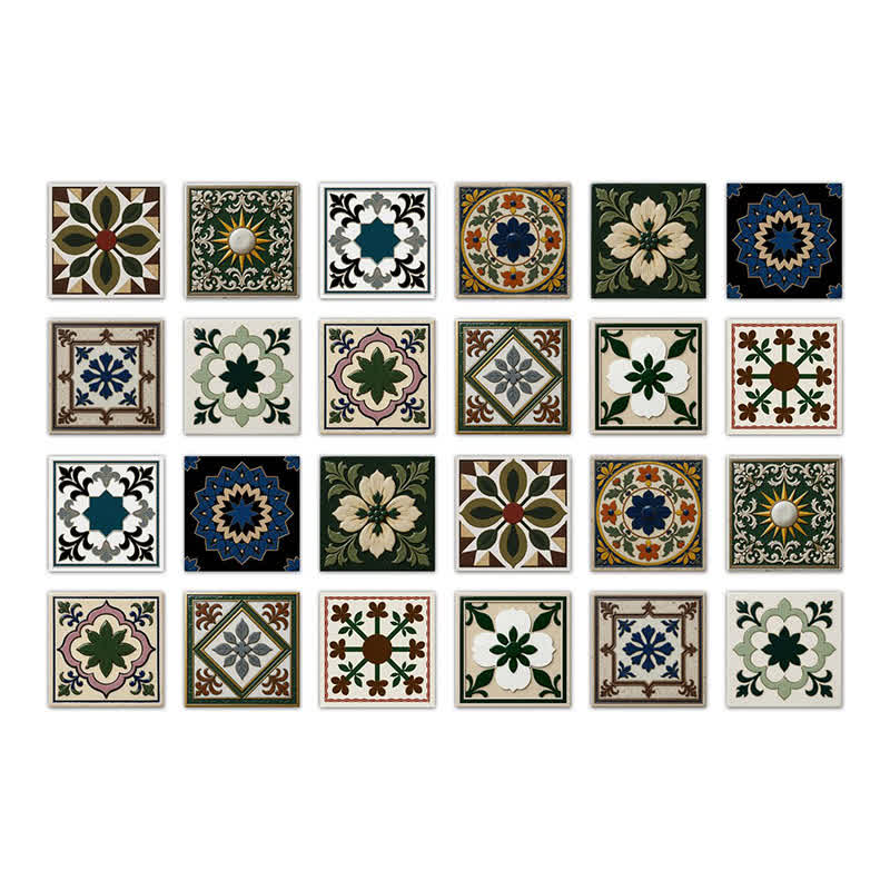 Rustikale Wandaufkleber zum Aufkleben (24 Stück) - 20cm x 20cm - image 8