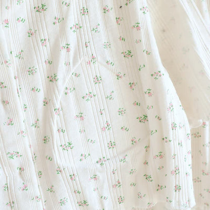 Pyjama-Set aus Baumwoll-Jacquard mit ländlichem Blumenmuster - image 17