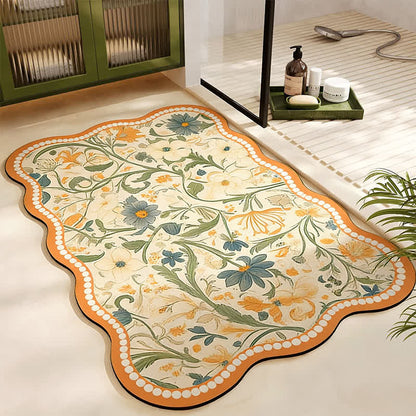 Französische Chic Kieselgur-Badematte - Rechteck - 60cm x 90cm - image 0