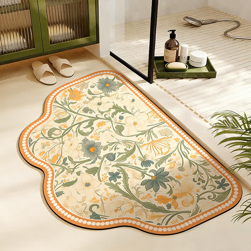 Französische Chic Kieselgur-Badematte - Trapez - 60cm x 90cm - image 2