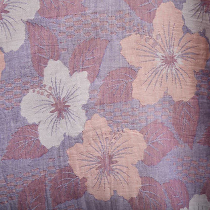 Kimono-Bademantel aus Baumwollgaze mit Kirschblütenmuster - image 16