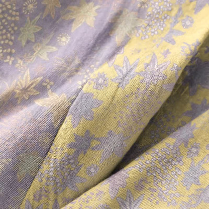 Kimono-Bademantel aus doppellagigem, botanischem Baumwollgewebe - image 6