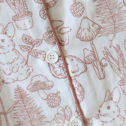 Refresh Bunny Forest Baumwollgaze-Pyjama - image 6