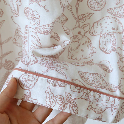 Refresh Bunny Forest Baumwollgaze-Pyjama - image 8