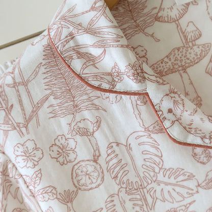 Refresh Bunny Forest Baumwollgaze-Pyjama - image 5