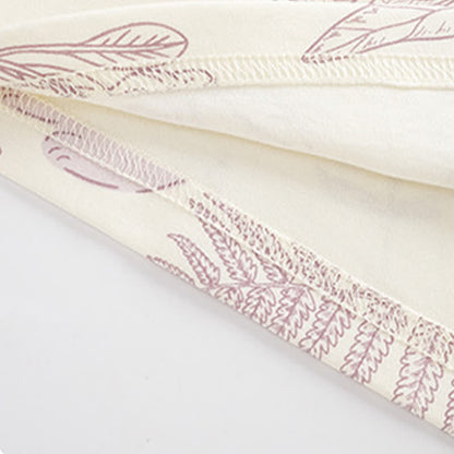Botanisches, niedliches Kaninchen-Baumwoll-Loungewear-Set - image 6