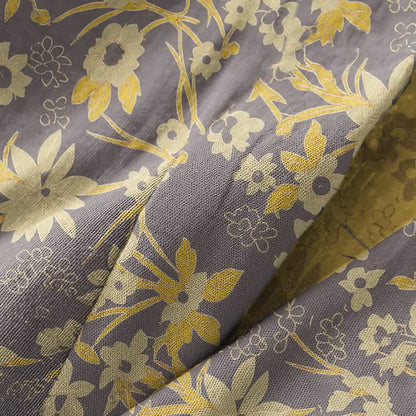 Vintage-Bademantel aus rustikalem Baumwolljacquard mit Blumenmuster - image 27