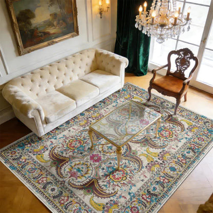 Vintage Persische Bohème-Fußmatte - 95" x 119" - image 0