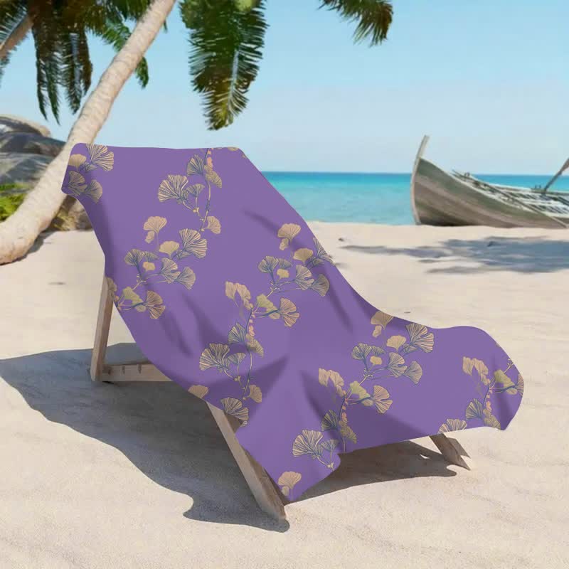 Strandtuch aus Ginkgoblättern - image 33