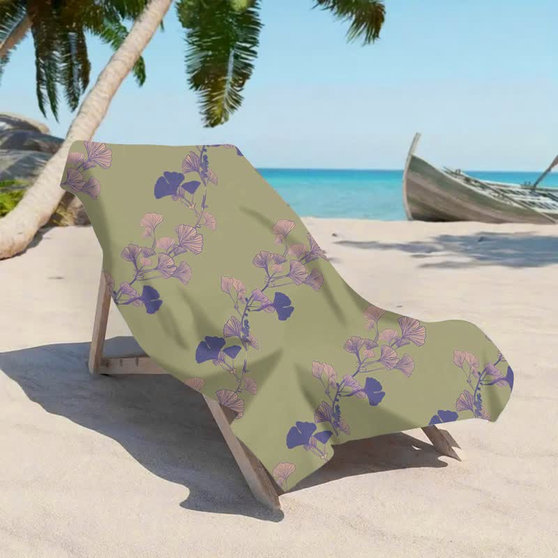 Strandtuch aus Ginkgoblättern - image 37