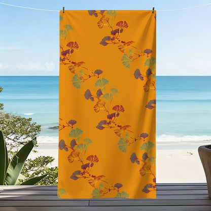 Strandtuch aus Ginkgoblättern - image 30