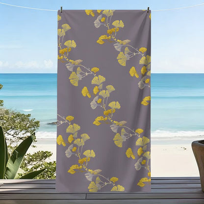 Strandtuch aus Ginkgoblättern - image 10