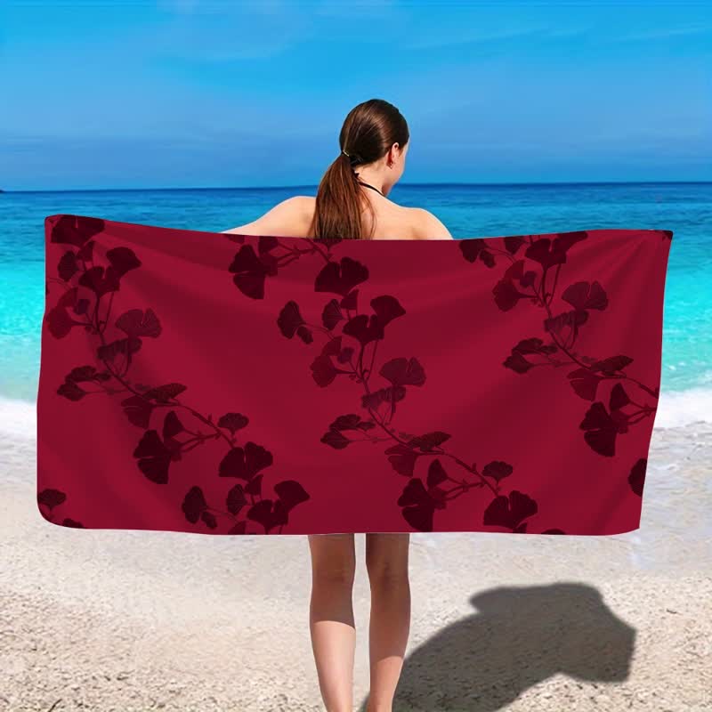 Strandtuch aus Ginkgoblättern - image 19
