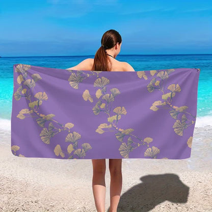 Strandtuch aus Ginkgoblättern - image 34