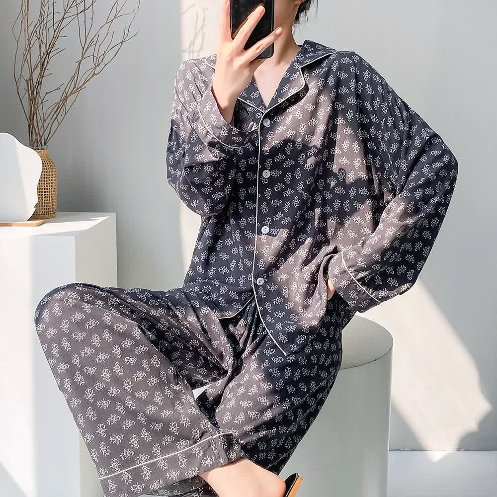 Pyjama-Set mit rotem Herzmuster - image 4