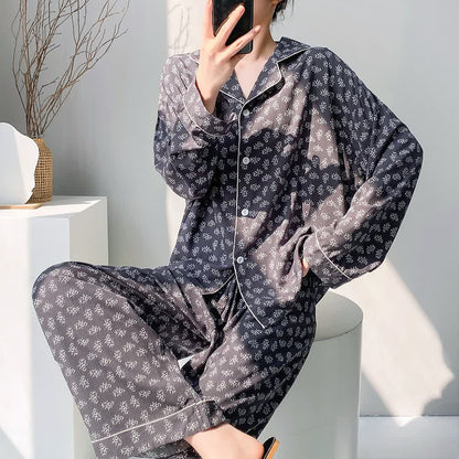 Pyjama-Set mit rotem Herzmuster - image 4