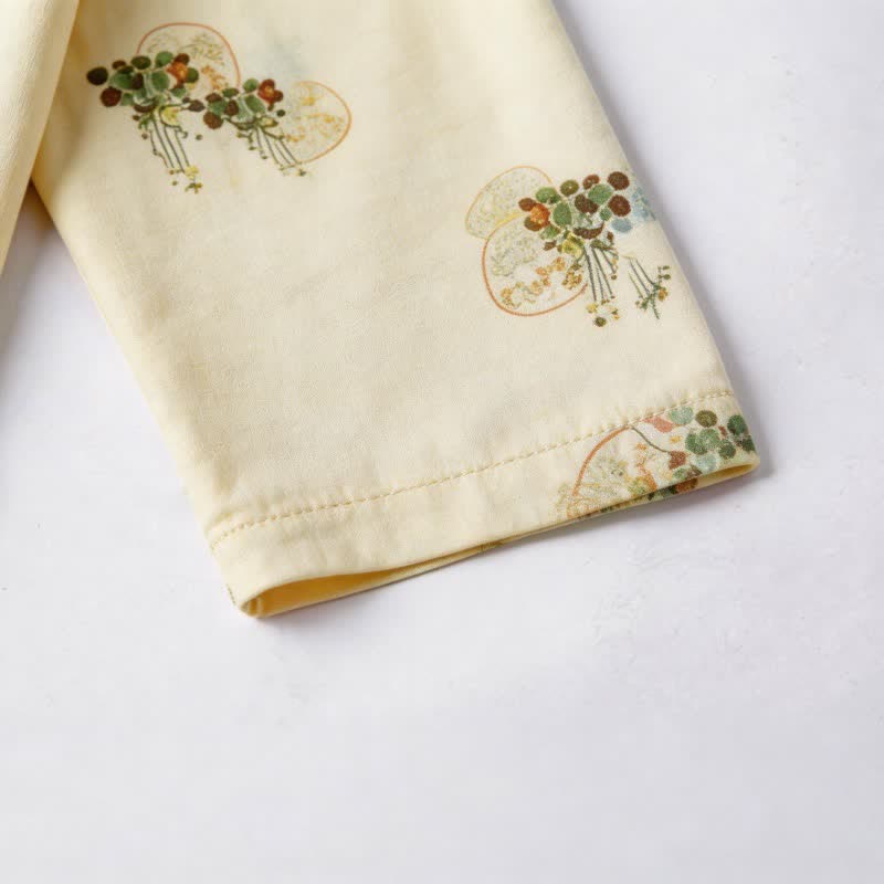 Pyjama-Set mit frischem orientalischem Muster - image 4