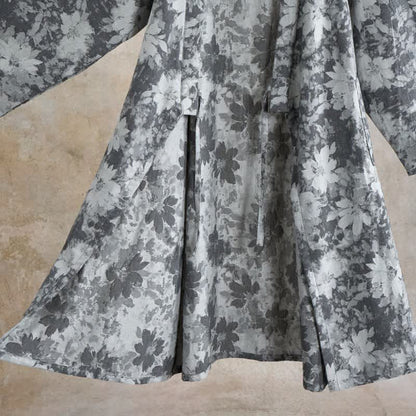 Eleganter Kimono aus Baumwollgaze mit Blumenmuster - image 20