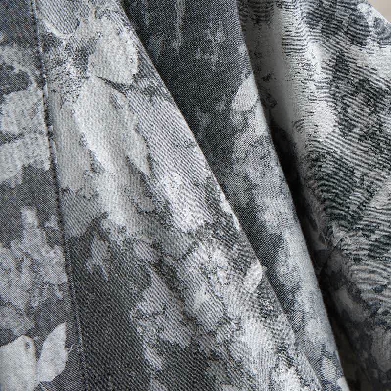 Eleganter Kimono aus Baumwollgaze mit Blumenmuster - image 23