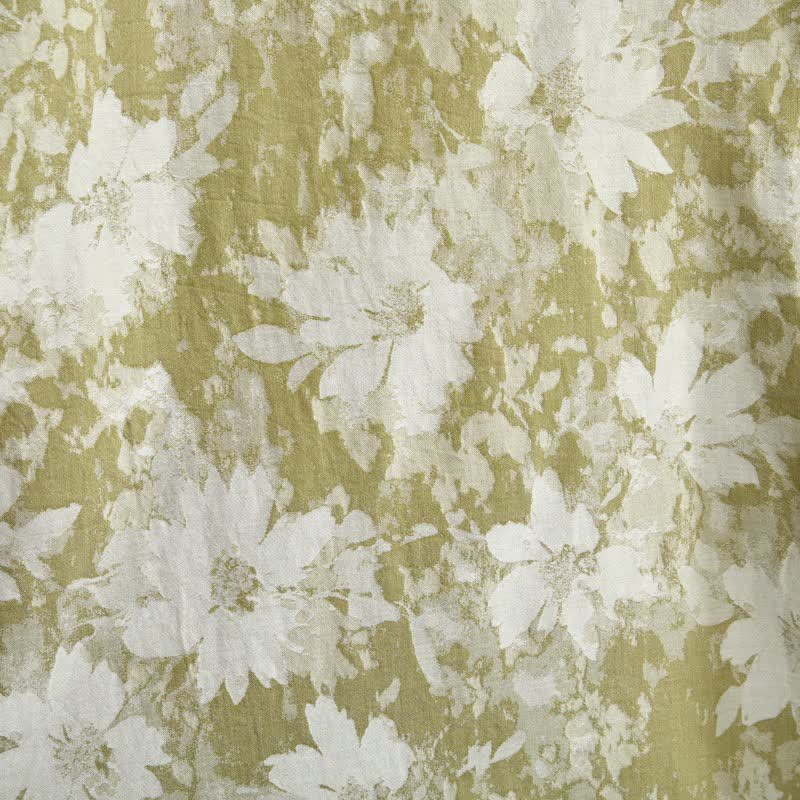 Eleganter Kimono aus Baumwollgaze mit Blumenmuster - image 16