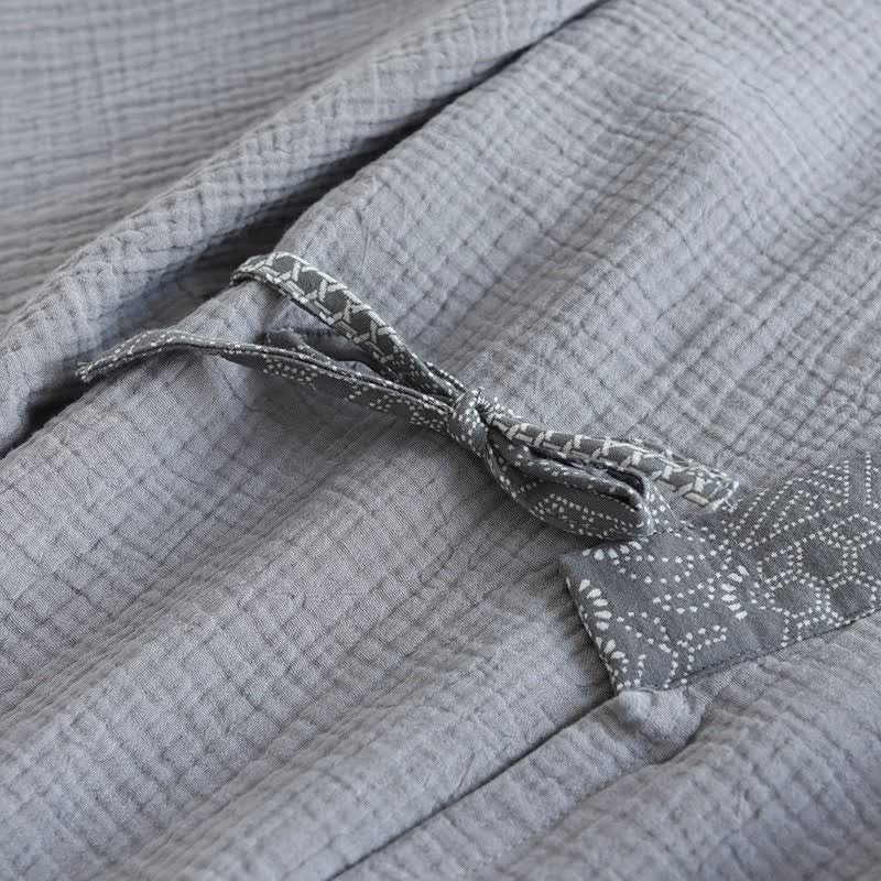 Kimono-Pyjama aus Baumwollgaze im Ethno-Stil - image 8