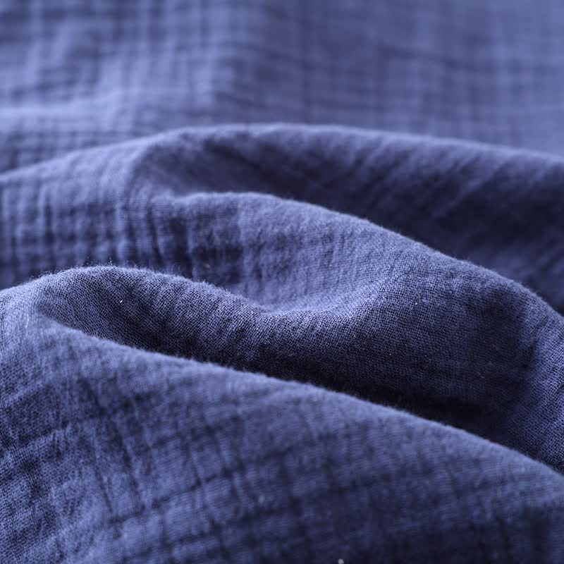 Kimono-Bademantel aus Baumwollgaze im Ethno-Stil - image 8