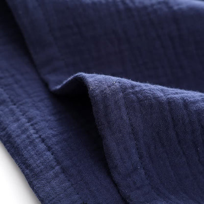 Kimono-Bademantel aus Baumwollgaze im Ethno-Stil - image 9
