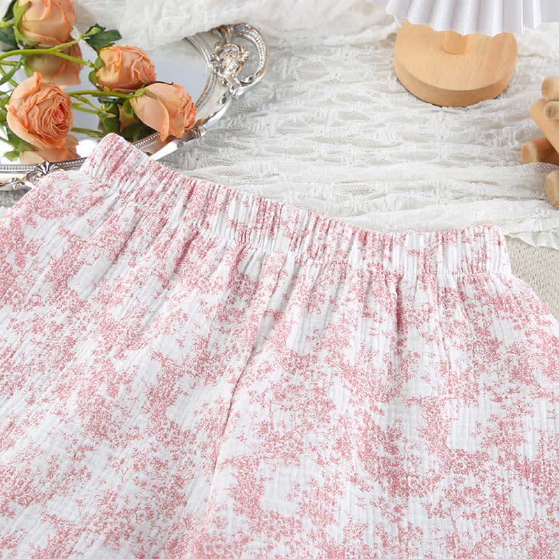 Baumwollpyjama-Set im abstrakten Kunststil - image 12