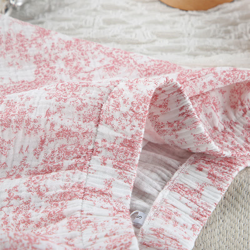Baumwollpyjama-Set im abstrakten Kunststil - image 14