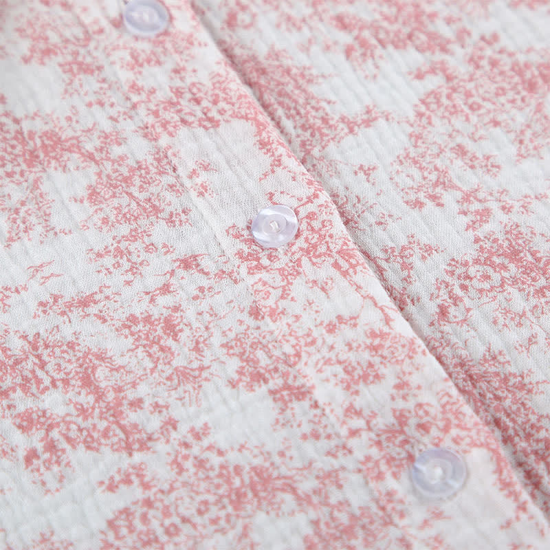 Baumwollpyjama-Set im abstrakten Kunststil - image 10