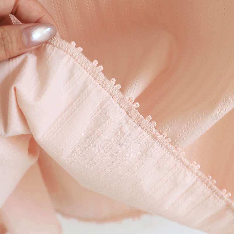 Pyjama-Set aus Baumwolljacquard-Camisole - image 12