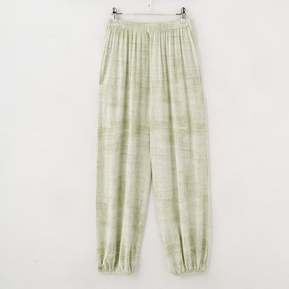 Künstlerisch von Aquarell inspirierte Baumwoll-Nachtwäsche: Camisole und Hose - image 14