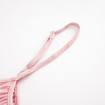 Künstlerisch von Aquarell inspirierte Baumwoll-Nachtwäsche: Camisole und Hose - image 8