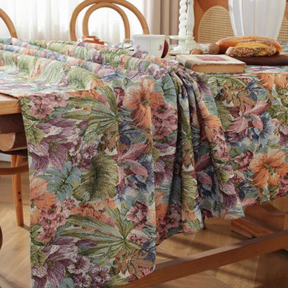 Tischdecke „Malerischer Garten“ aus Jacquard - image 3