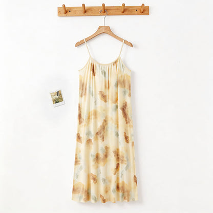 Künstlerisches Camisole-Nachthemd mit Tuschewaschung - image 4