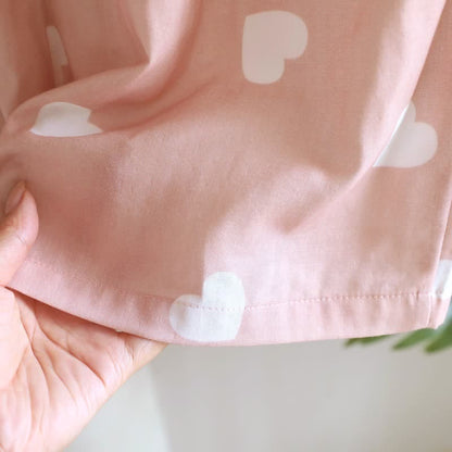 Baumwoll-Doppelgaze-Herz-Cami-Pyjama - image 11