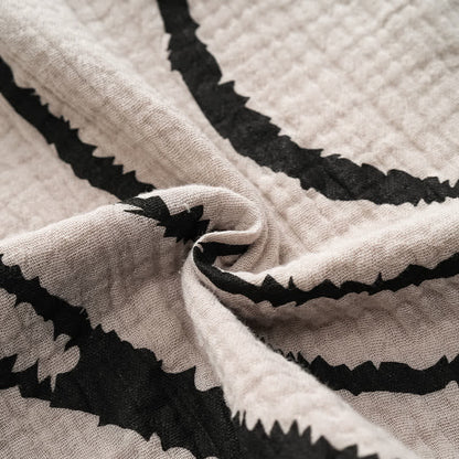 Pyjama mit künstlerisch geformtem Baumwollgaze-Cami-Shirt - image 7