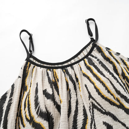 Tigerstreifen-Baumwollgaze-Cami-Pyjama - image 6
