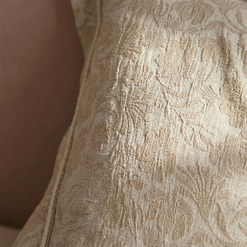 Elegante Kissenbezüge im Jacquard-Blumenmuster (2 Stück) - image 2