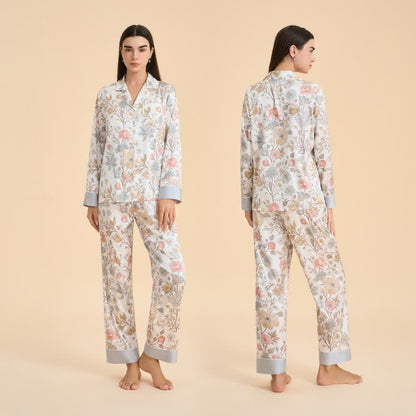 Pyjama-Set mit frischem Blumenmuster - image 1