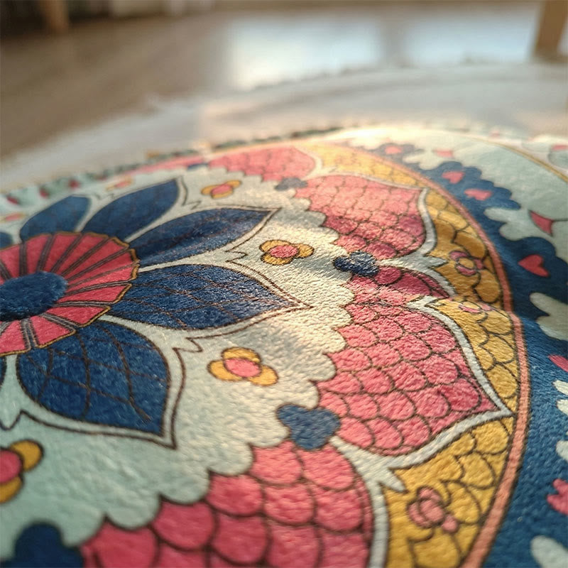 Mandala-Blattkissen im Boho-Stil - image 2