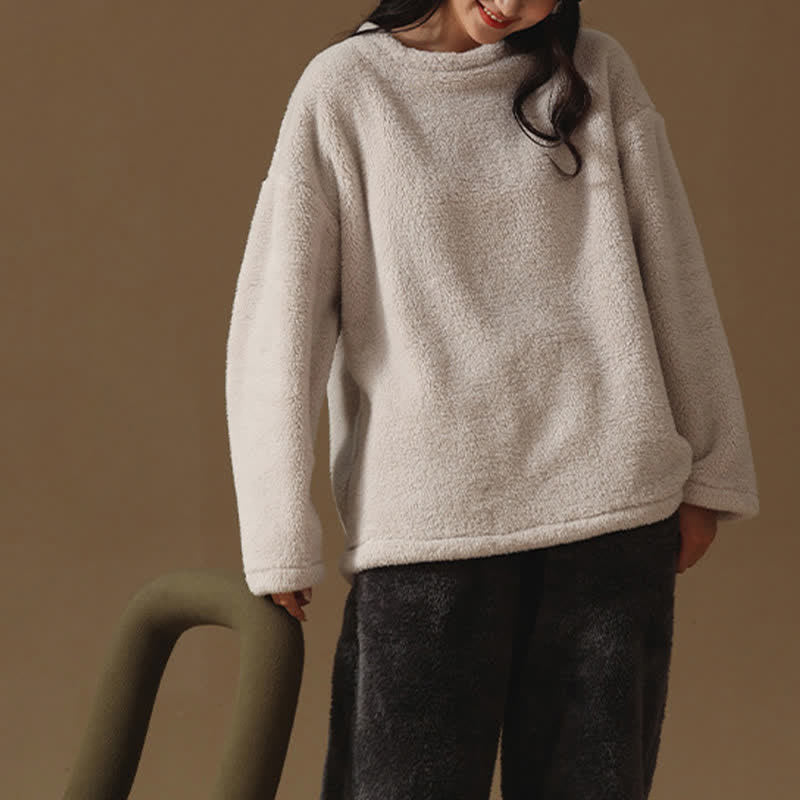 Partner-Pyjamas aus minimalistischem Flanell - image 8