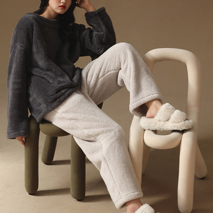 Partner-Pyjamas aus minimalistischem Flanell - image 1